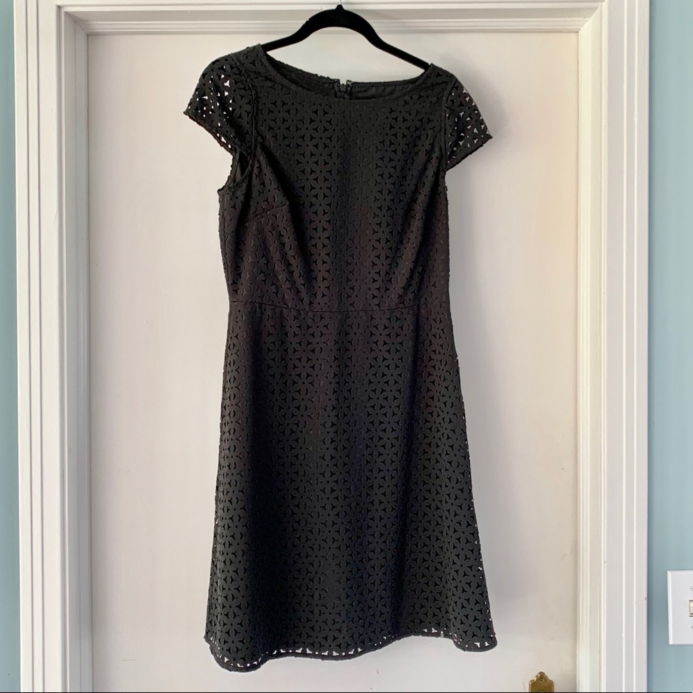 J. Crew laser cut dress